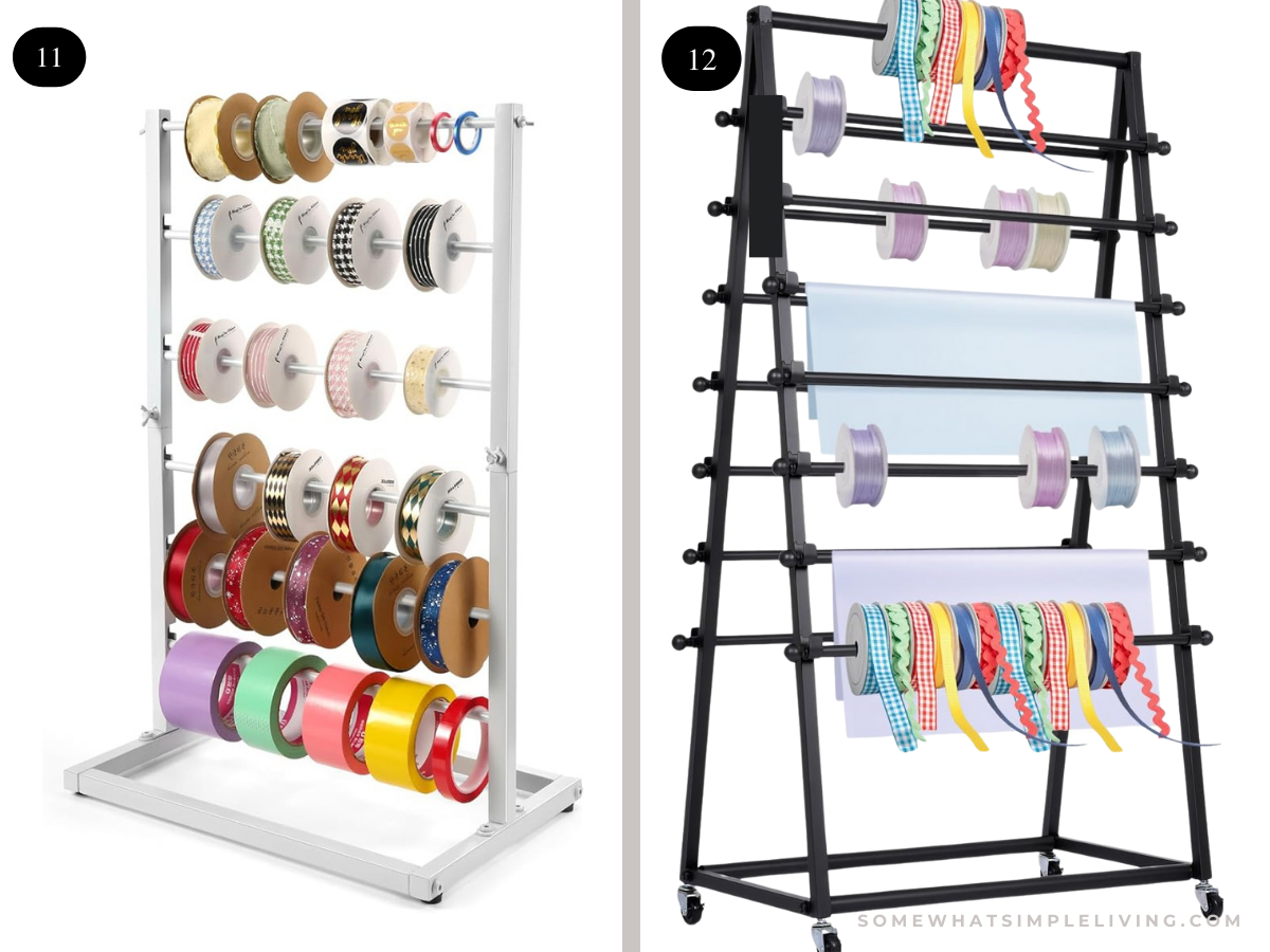 floor stand to organize ribbons - 2 types