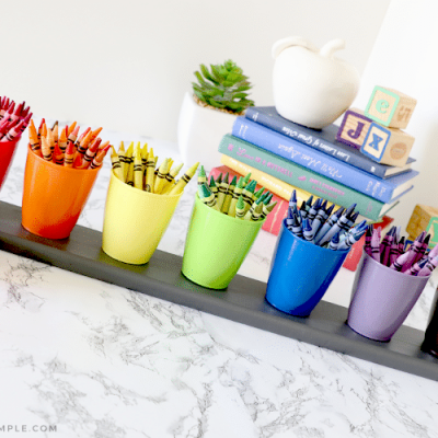 Creative Crayon Holder
