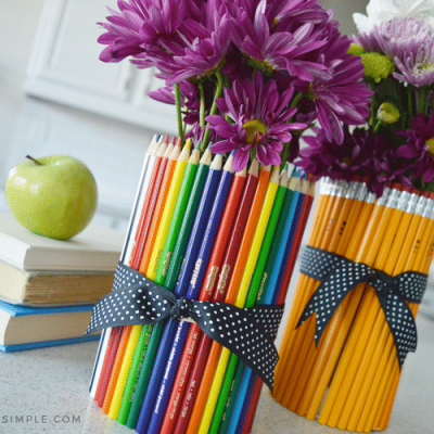 DIY Flower Vase – Back to School Gift