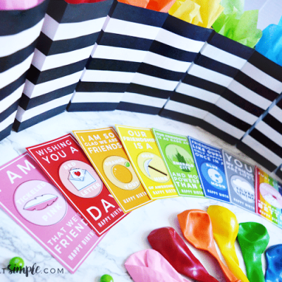 Printable Birthday Gift Tags