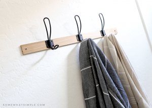how to make a towel rack