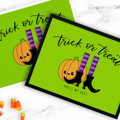 Printable Trick or Treat Sign