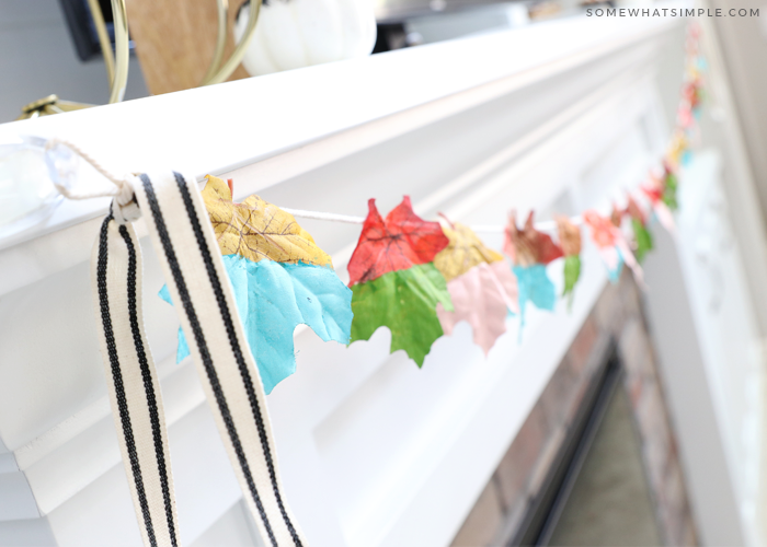 DIY Fabric Scrap Garland