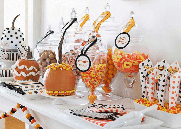 12 Halloween Candy Dish Ideas
