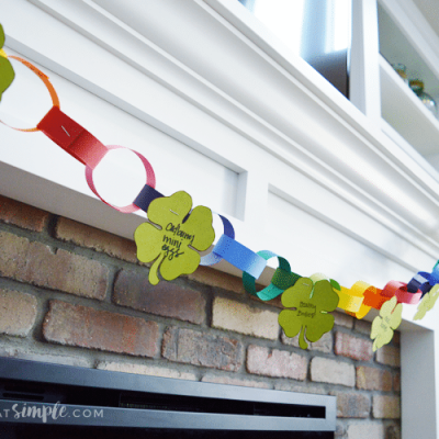 St Patrick’s Day Garland