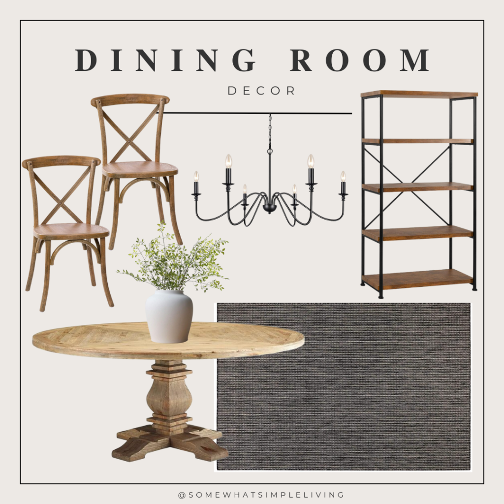 dining room mood board