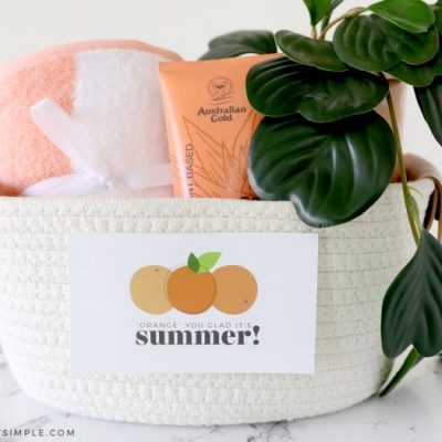 Summer Gifts – Orange You Glad It’s Summer?