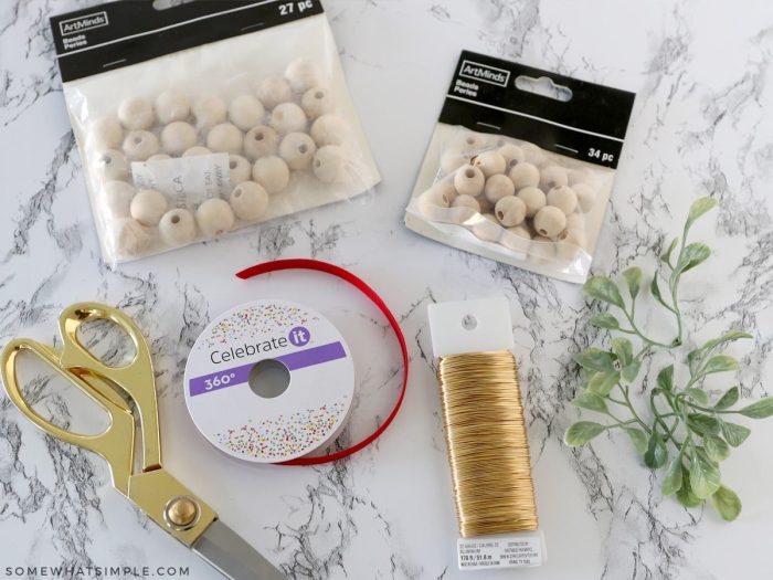 materials needed to make your own wood ornaments