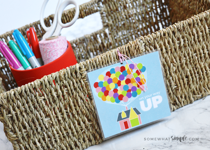 Stairway Basket + Printables