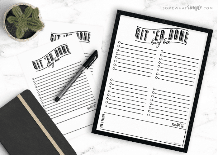 Printable To-Do List Free Download