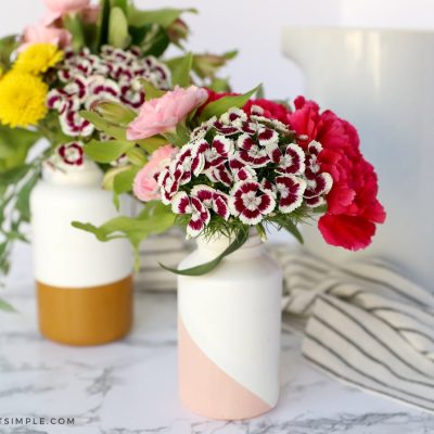 DIY Small Flower Vase