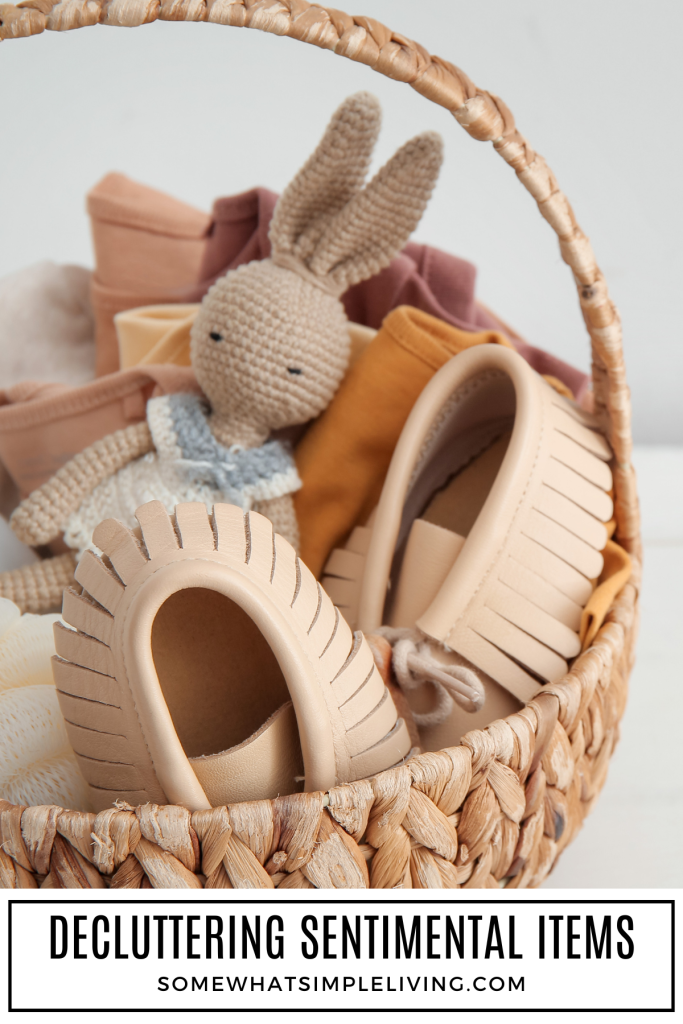basket of kids stuff