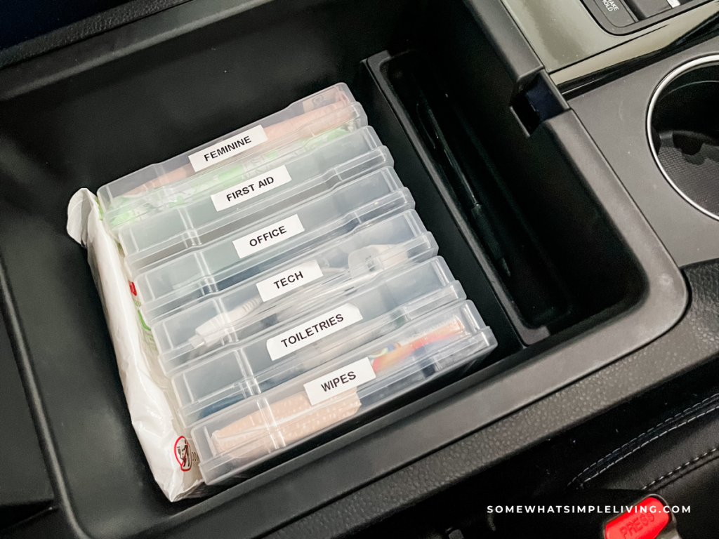 car console organization