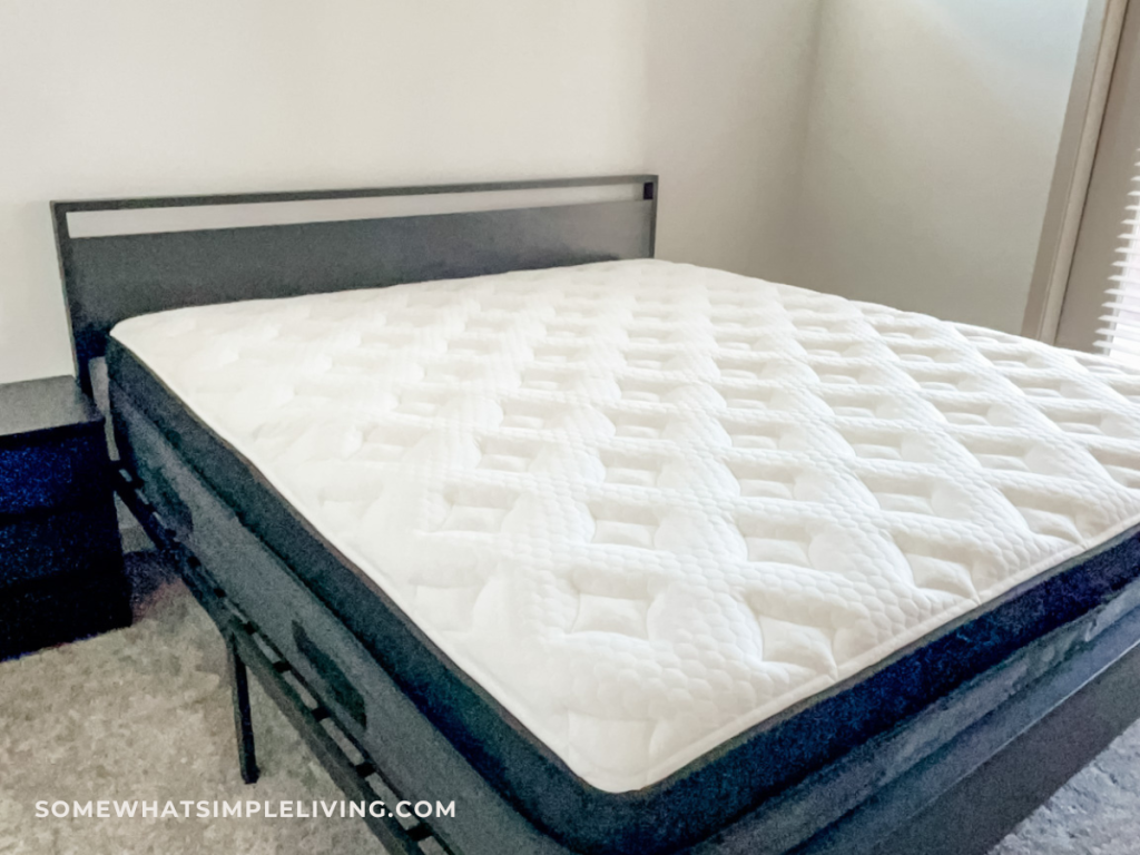 Nolah mattress in clean bedroom
