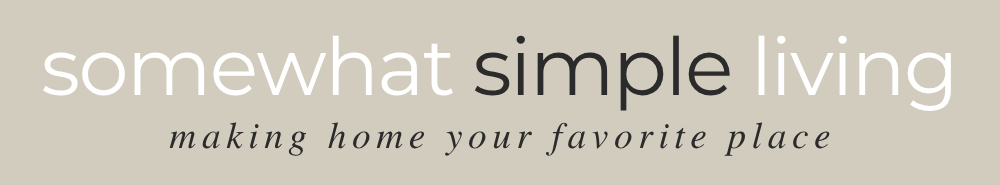 Somewhat Simple Living