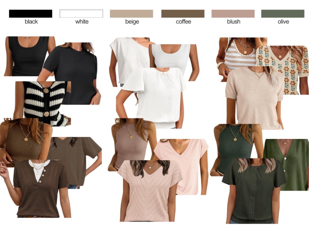 top ideas for a fall capsule wardrobe